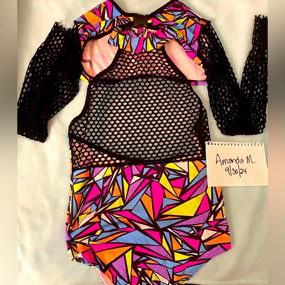IHeartRaves x Rolita Cotoure bodysuit and crop sleeves